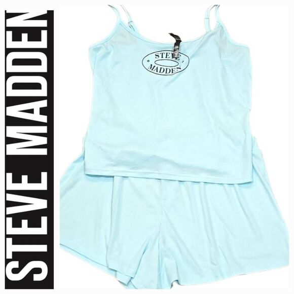 Steve Madden Adjustable Cami & Short PJ Set - Picture 1 of 6